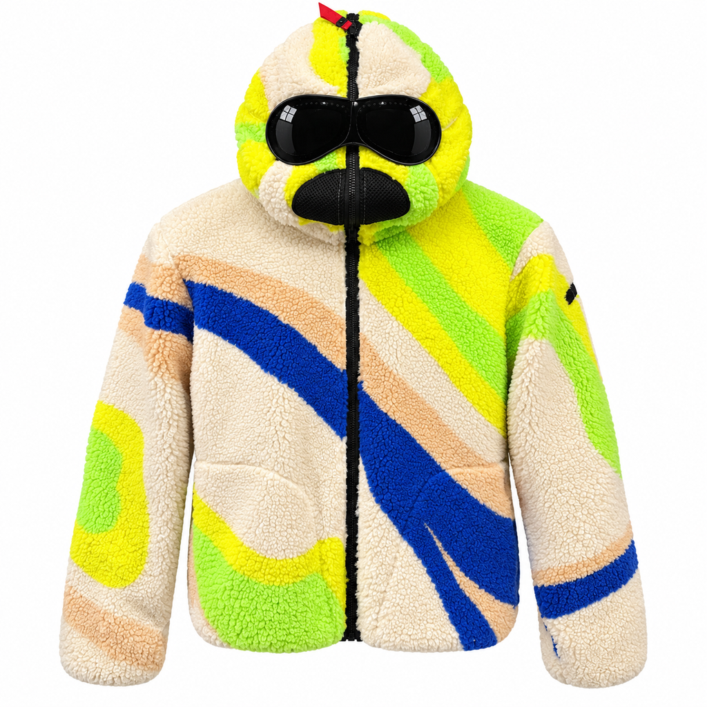 AI-Riders Junior Sherpa Jaquard Ipnose Jackets Multicolor