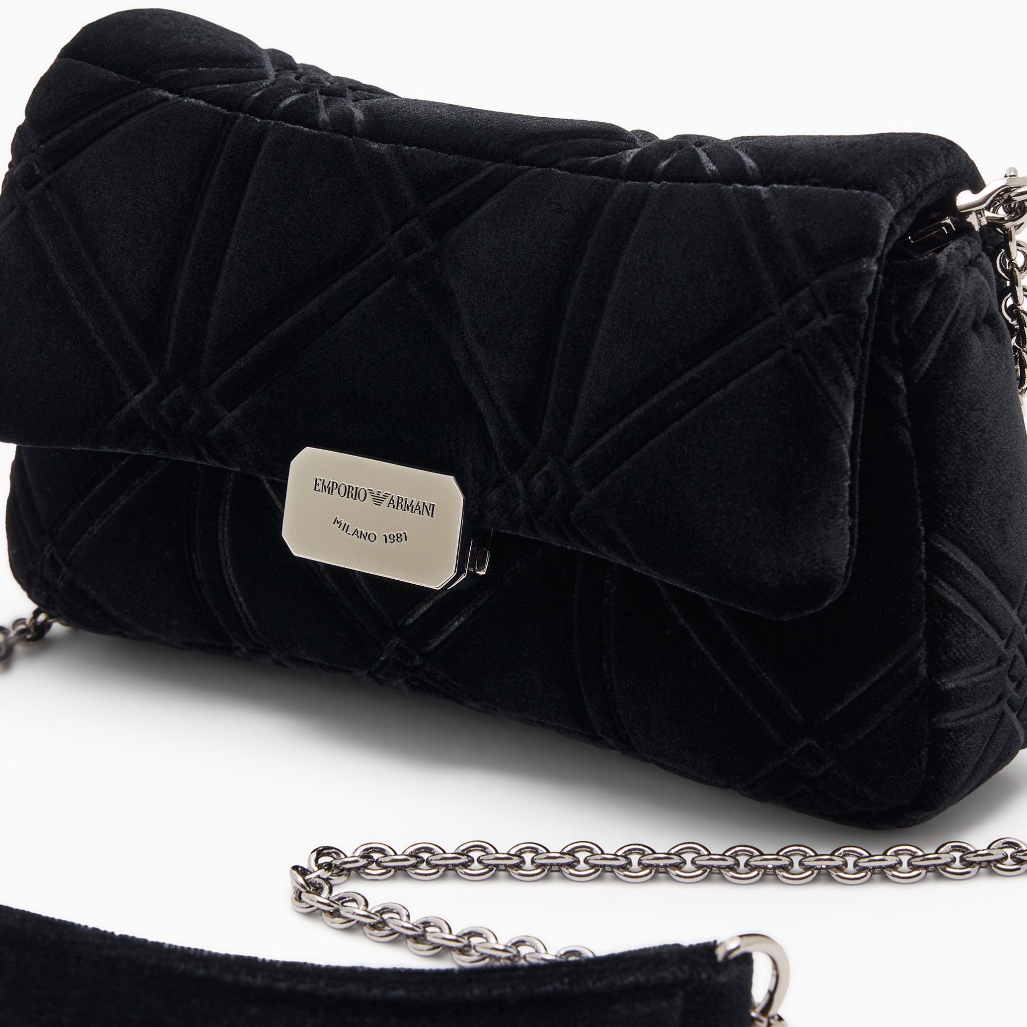Emporio Armani Woman Black Crossbody Bags