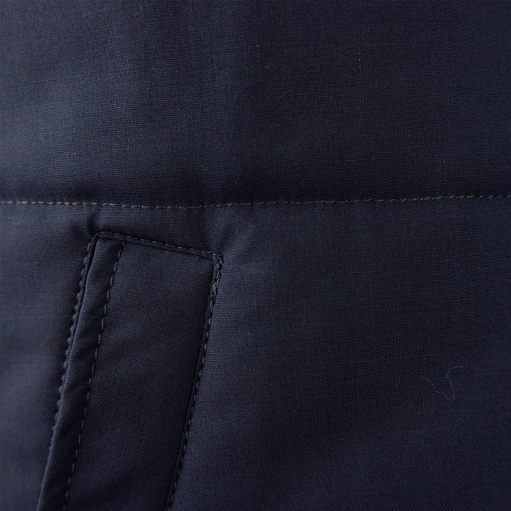 Loro Piana Fabric Man Vest Wool Blue