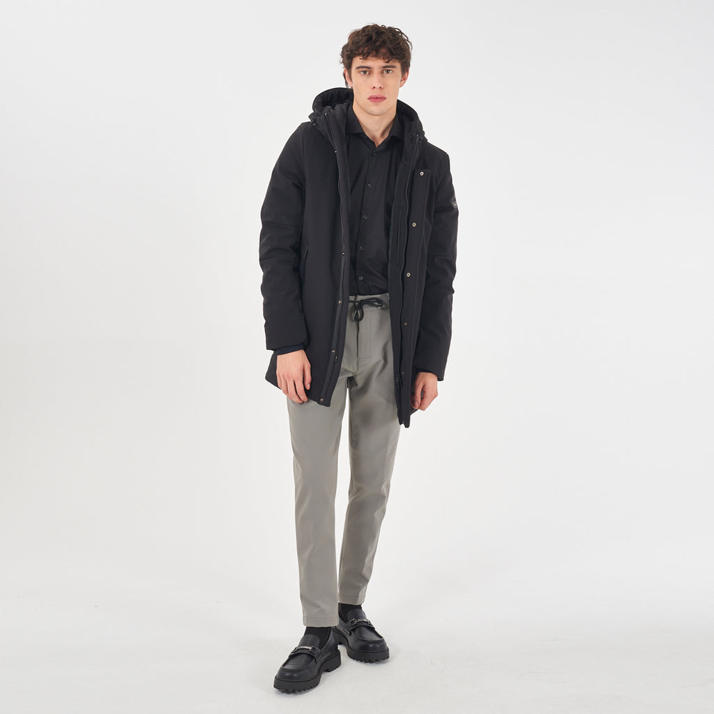 giacca piumino nero