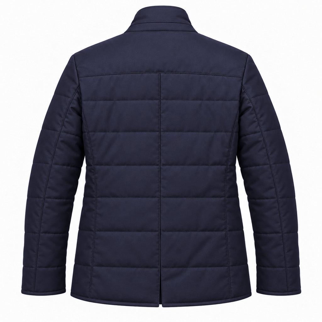 Loro Piana Fabric Man Jacket Green Storm System Blue