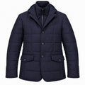 Loro Piana Fabric Man Jacket Green Storm System Blue