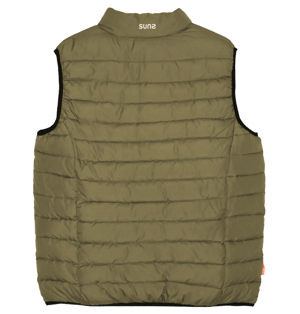 Suns Man Oty Travel Army Vest Green