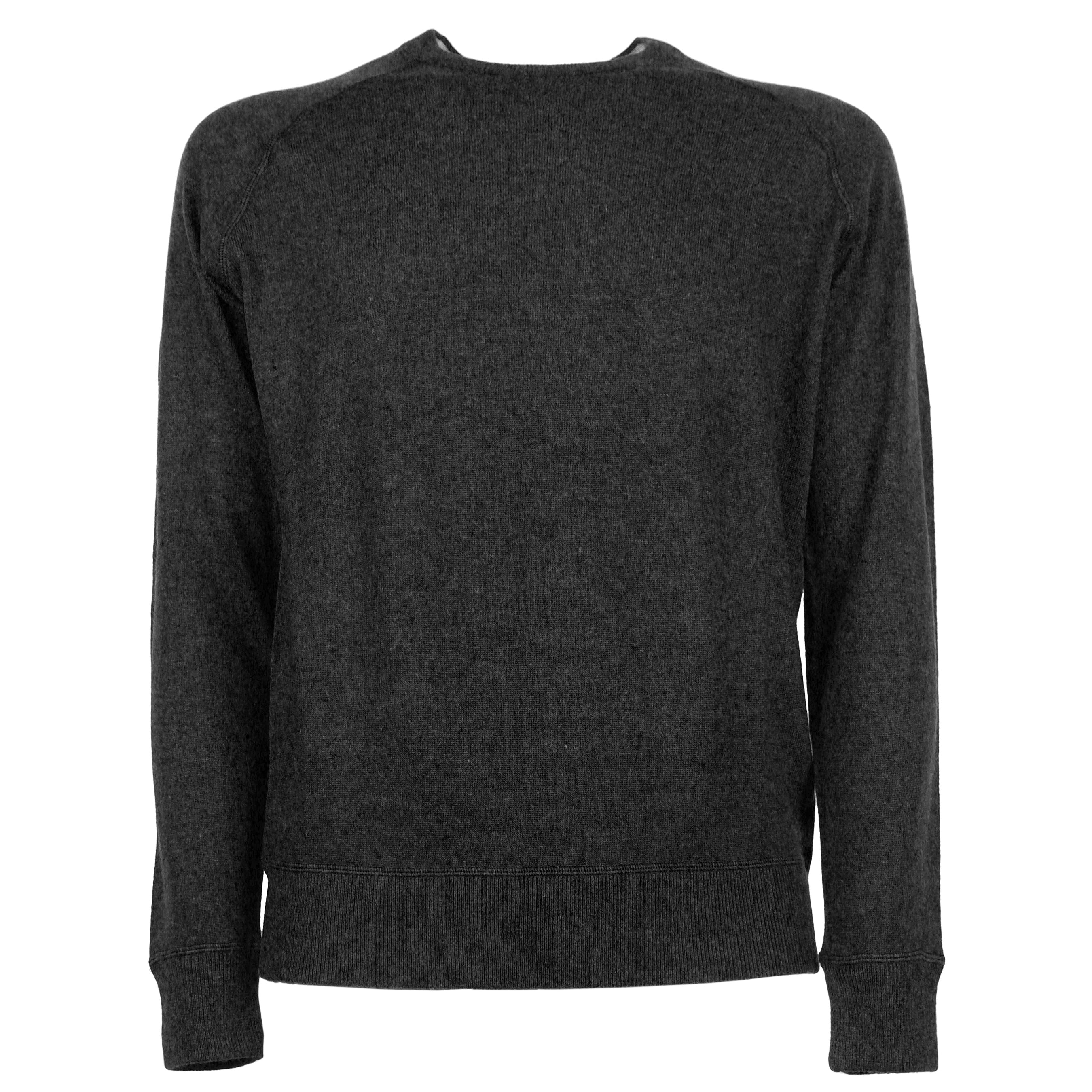 Emilio Romanelli Man Grey Sweaters