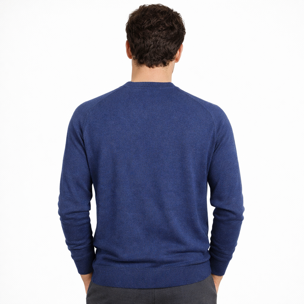 Emilio Romanelli Man Blue Sweaters