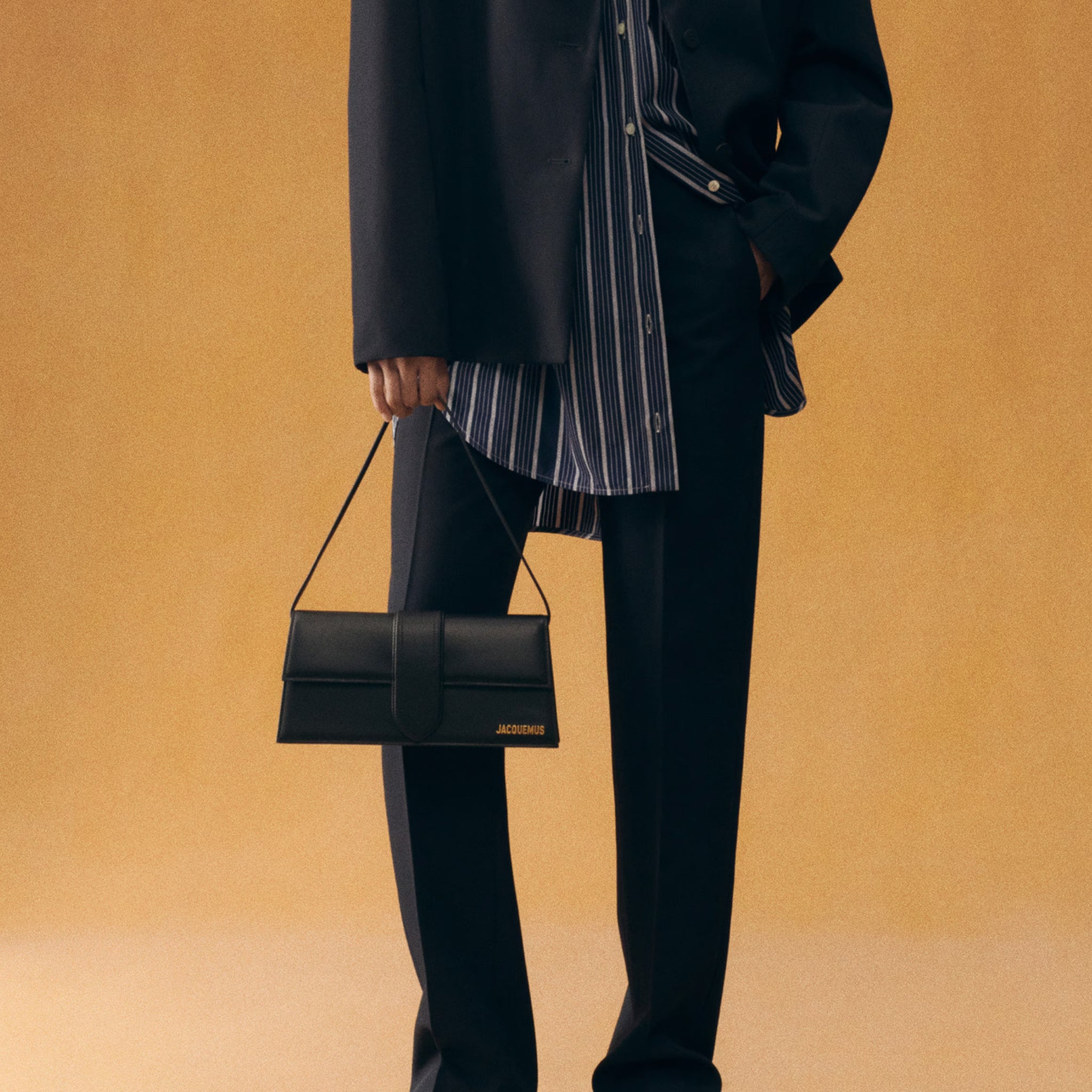 Jacquemus Woman Black Crossbody Bags
