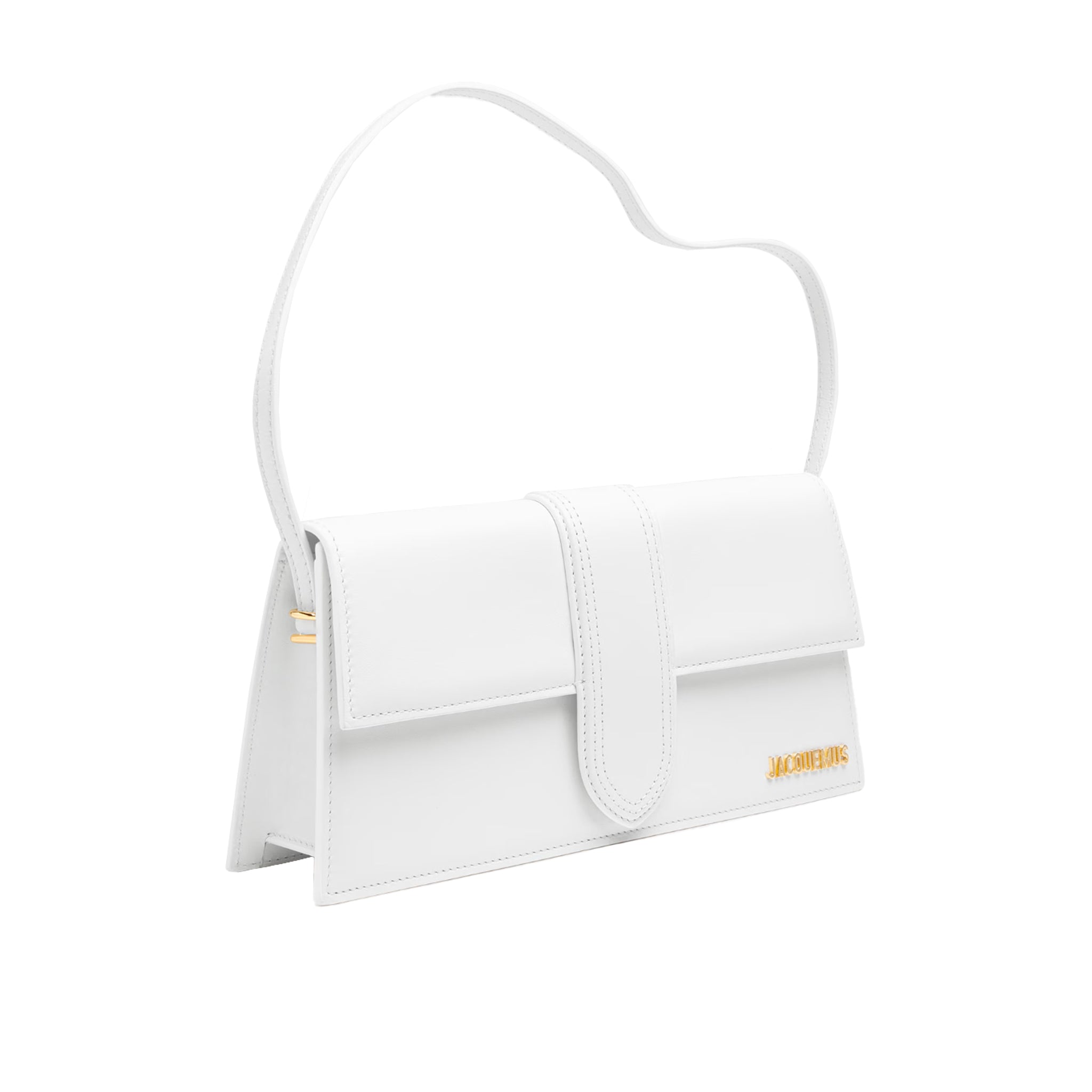 Jacquemus Woman Bambino Long Crossbody Bags White