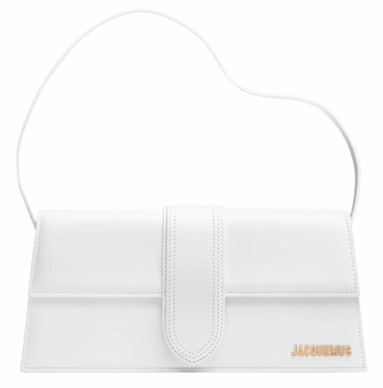 Jacquemus Woman Bambino Long Crossbody Bags White
