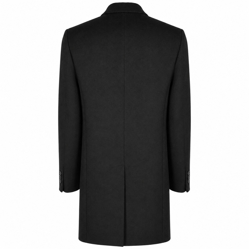 Loro Piana Fabric Man Black Coats