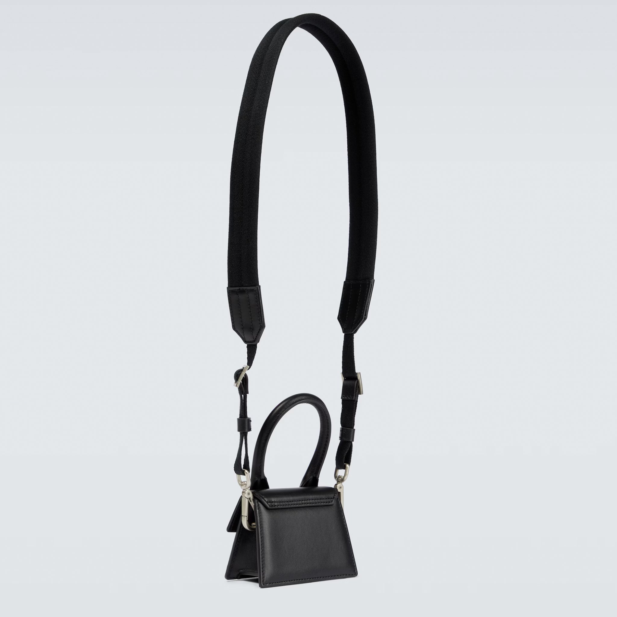Jacquemus Man Chiquito Crossbody Bags Black