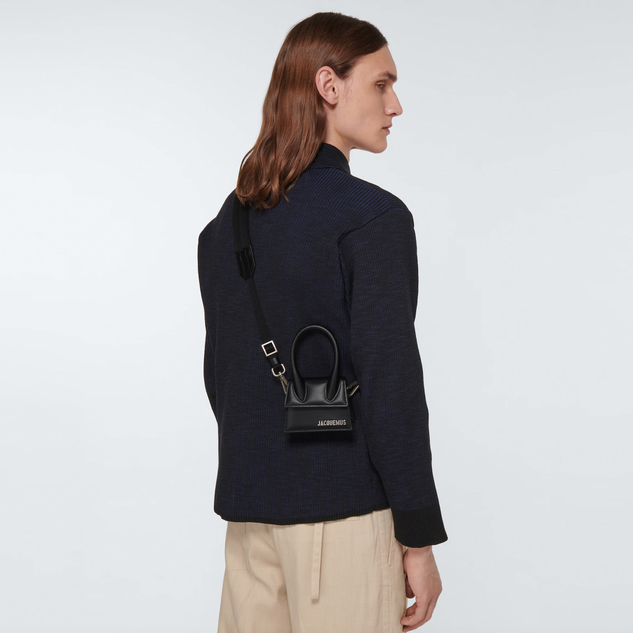 Jacquemus Man Chiquito Crossbody Bags Black