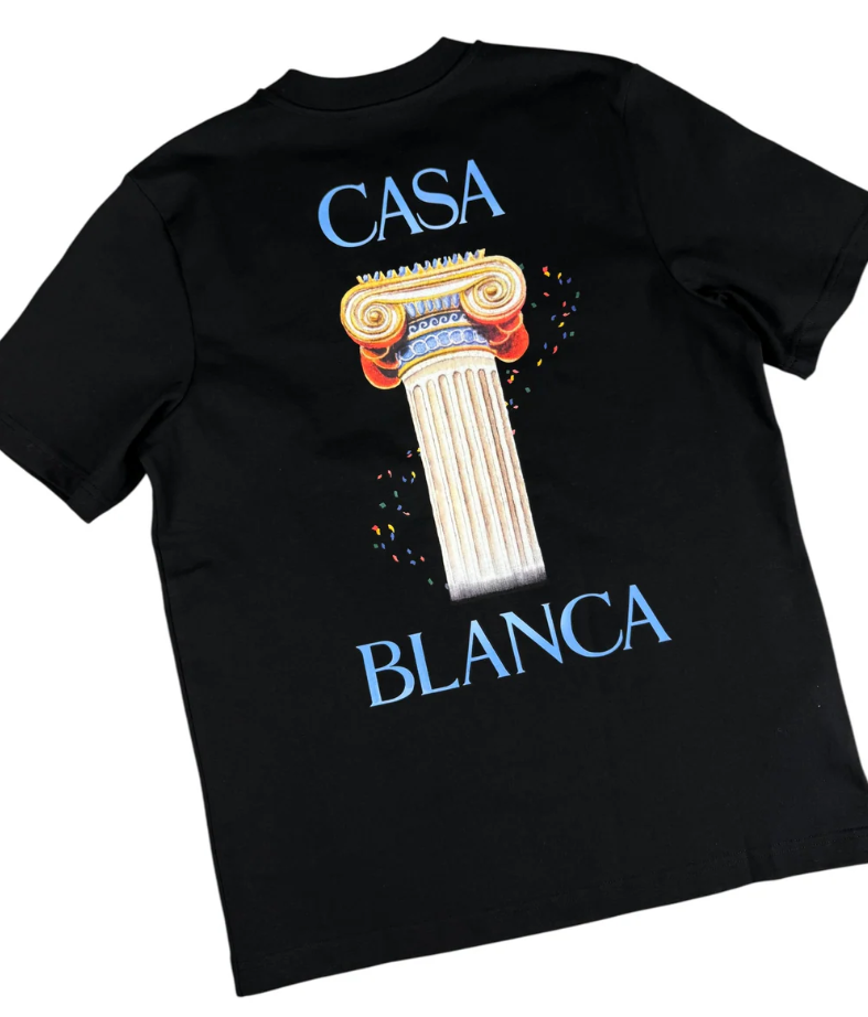 Casablanca Man Black T-shirt & Top
