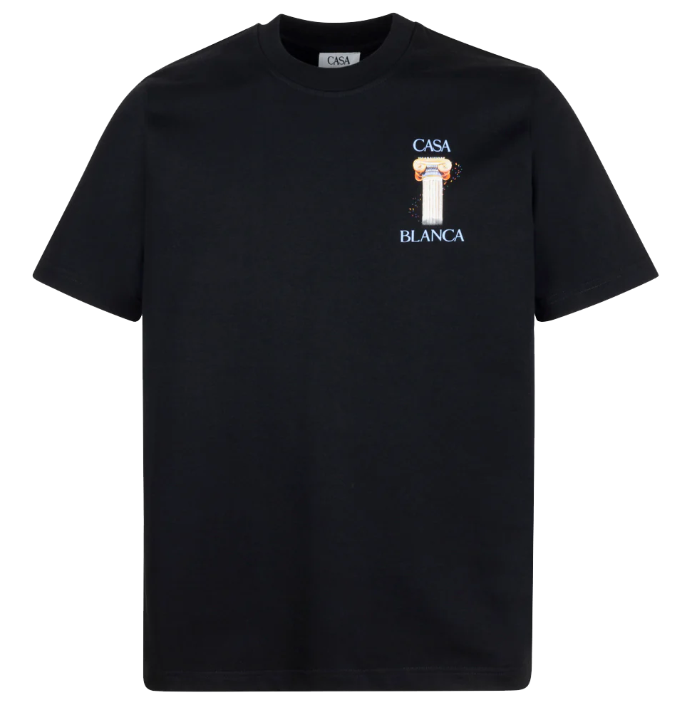 Casablanca Man Black T-shirt & Top