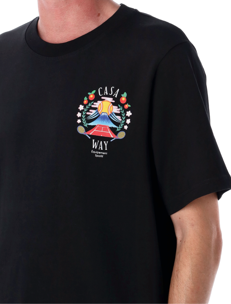 Casablanca Man Black T-shirt & Top