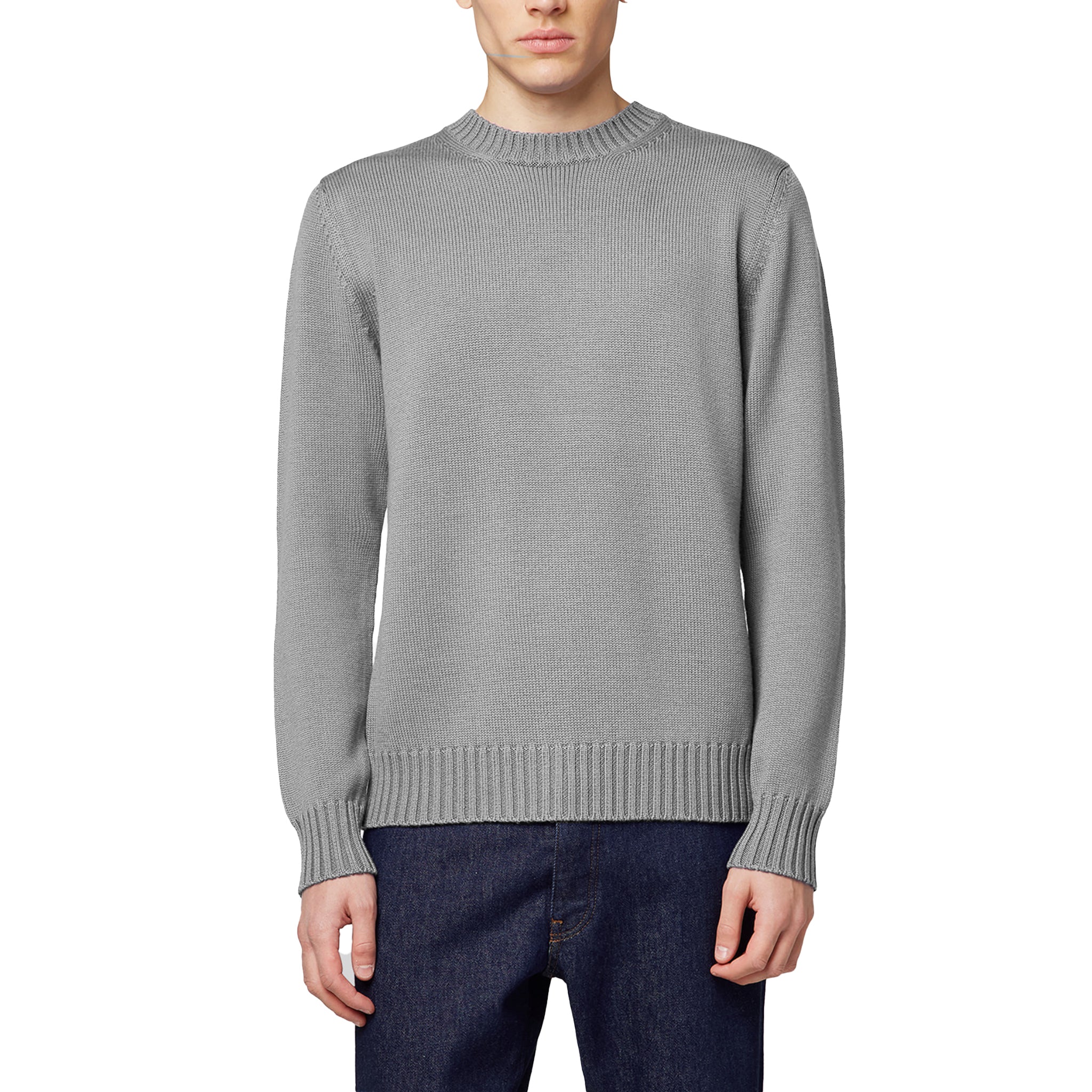Alpha Studio Man Grey Sweaters