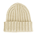 100% Cashmere Man Beige Caps