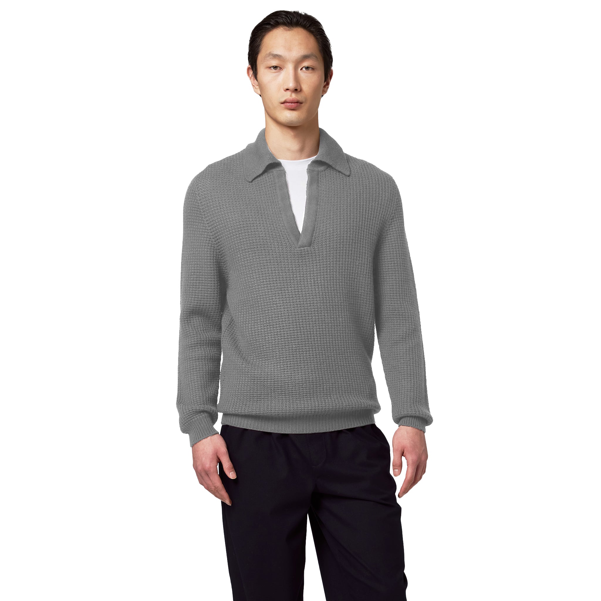 Alpha Studio Man Grey Sweaters