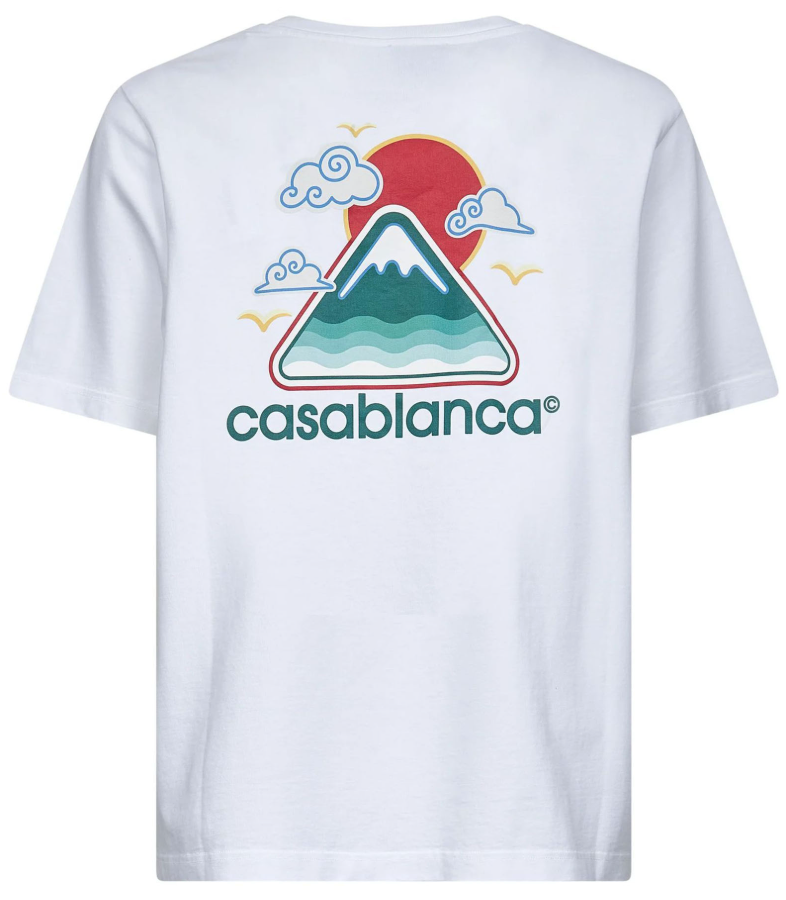 t-shirt montagne ondulée