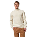 Alpha Studio Man White Sweaters