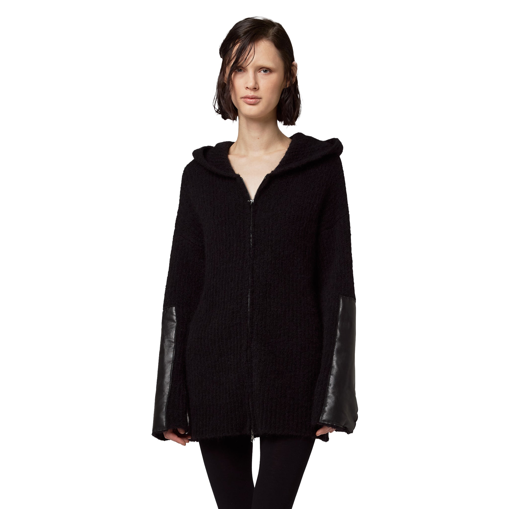 Alpha Studio Woman Black Sweaters