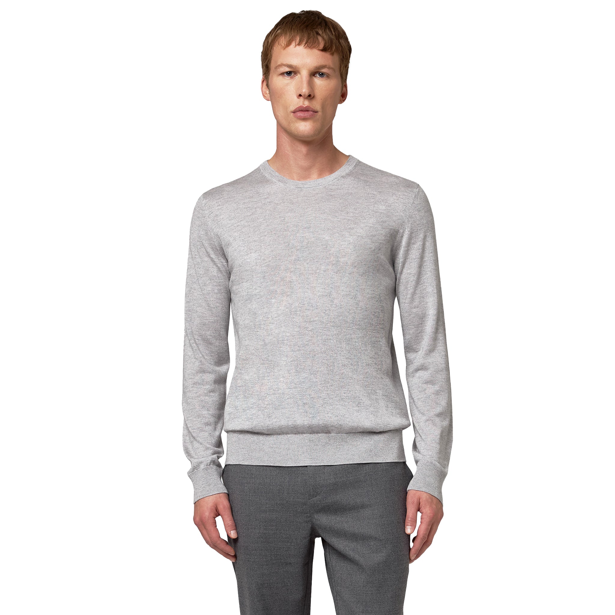 Alpha Studio Man Grey Sweaters