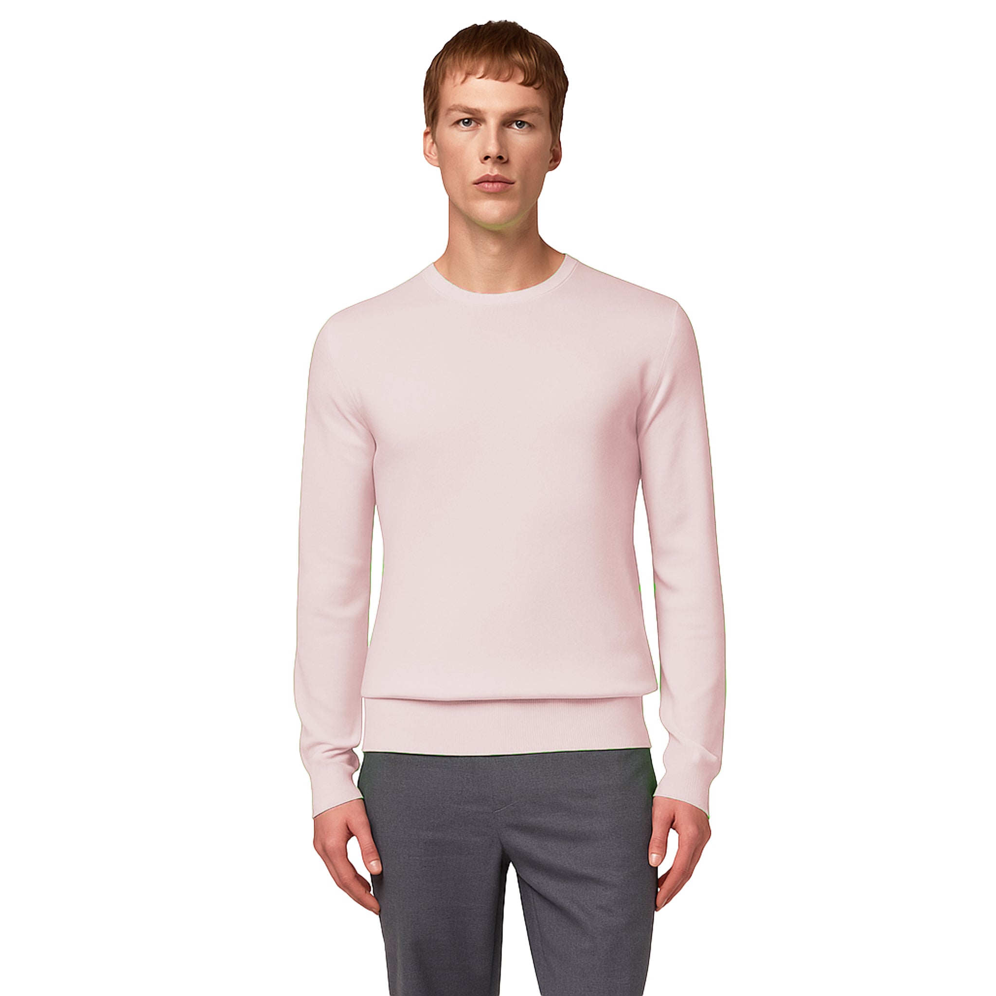 Alpha Studio Man Pink Sweaters