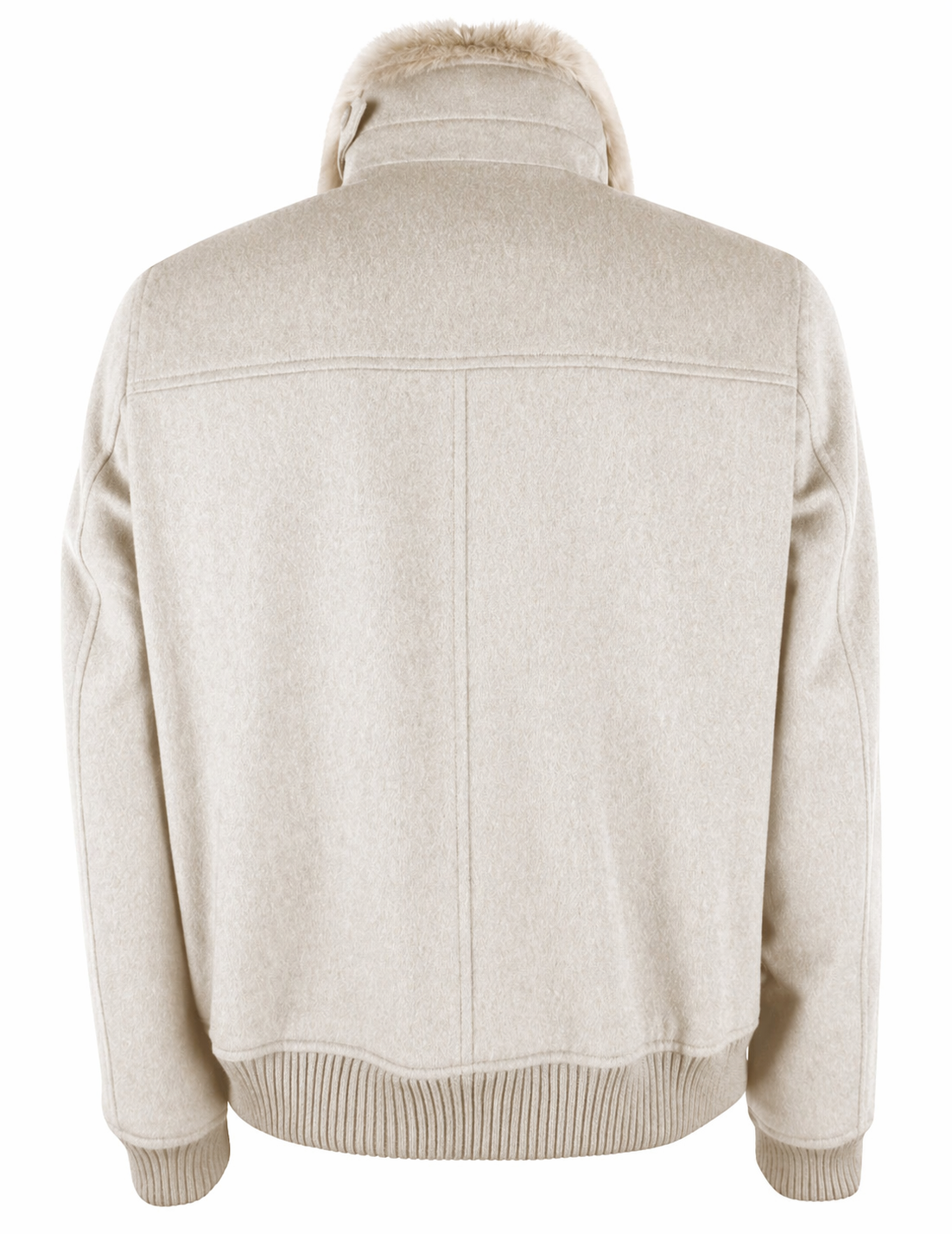 Loro Piana Fabric Man Bomber Coat Beige