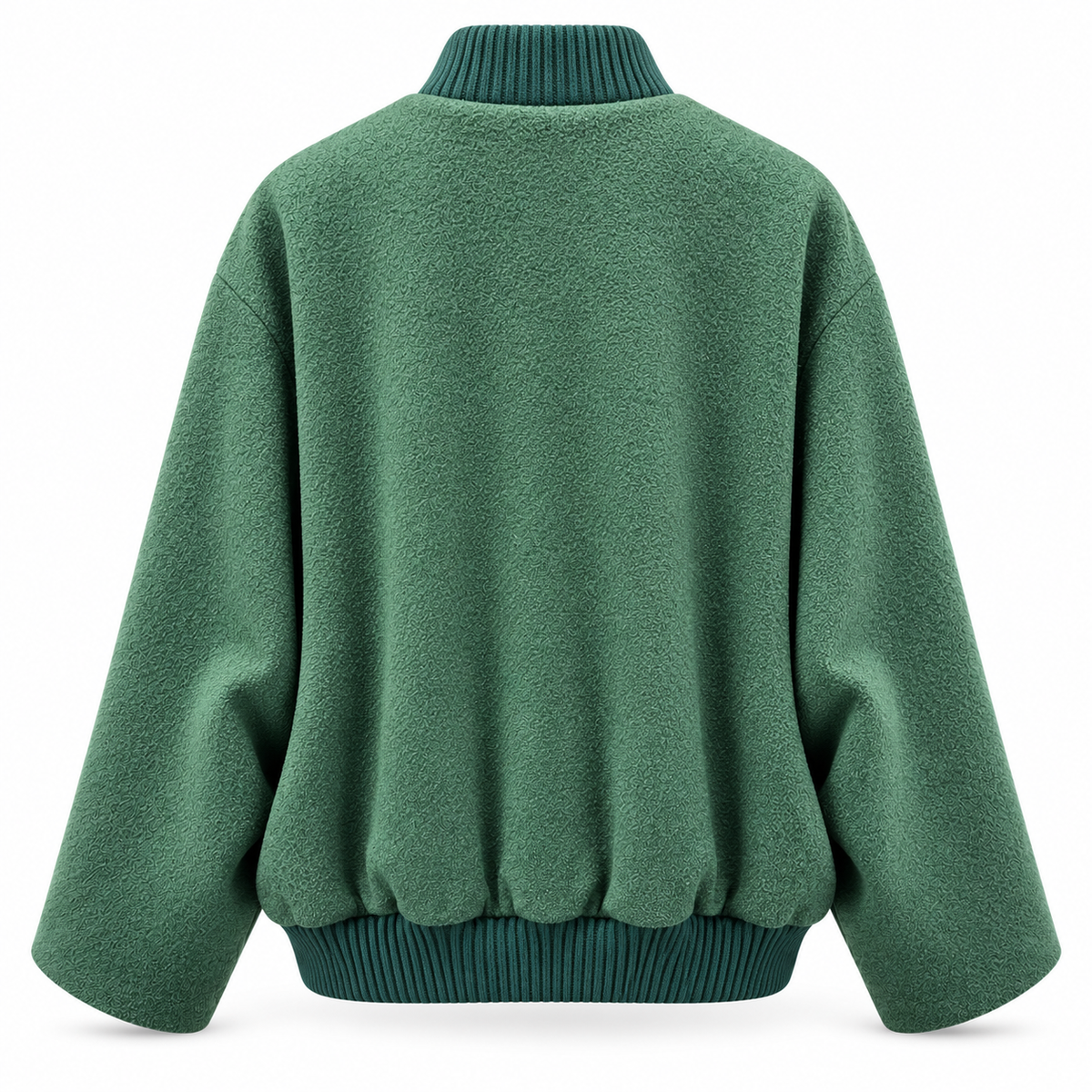 L.P. Fabric Woman Bomber Cashmere Green