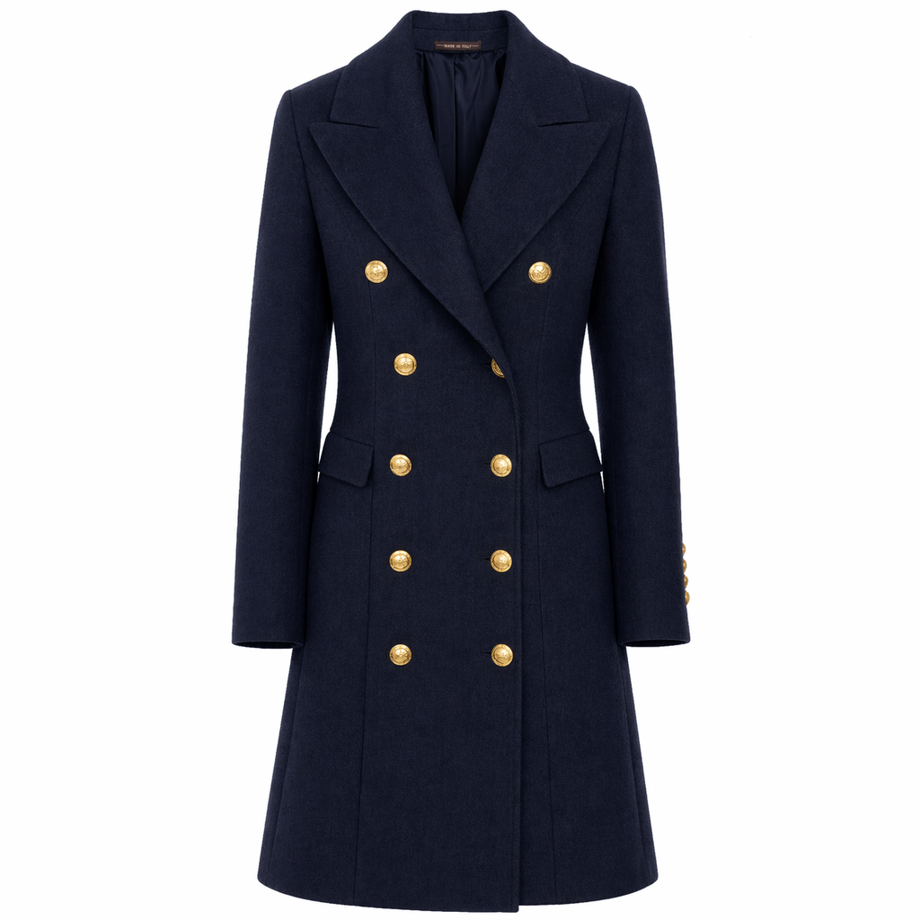 cappotto capolavoro blu