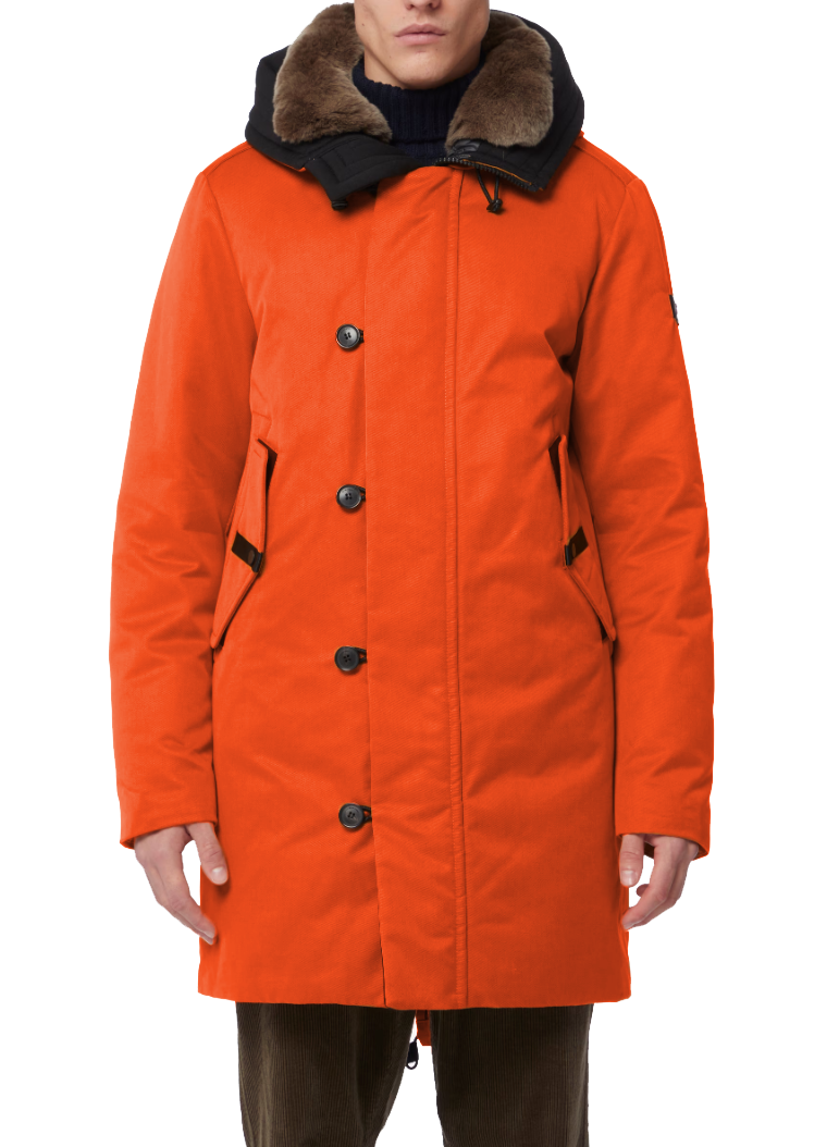 parka kasa arancio
