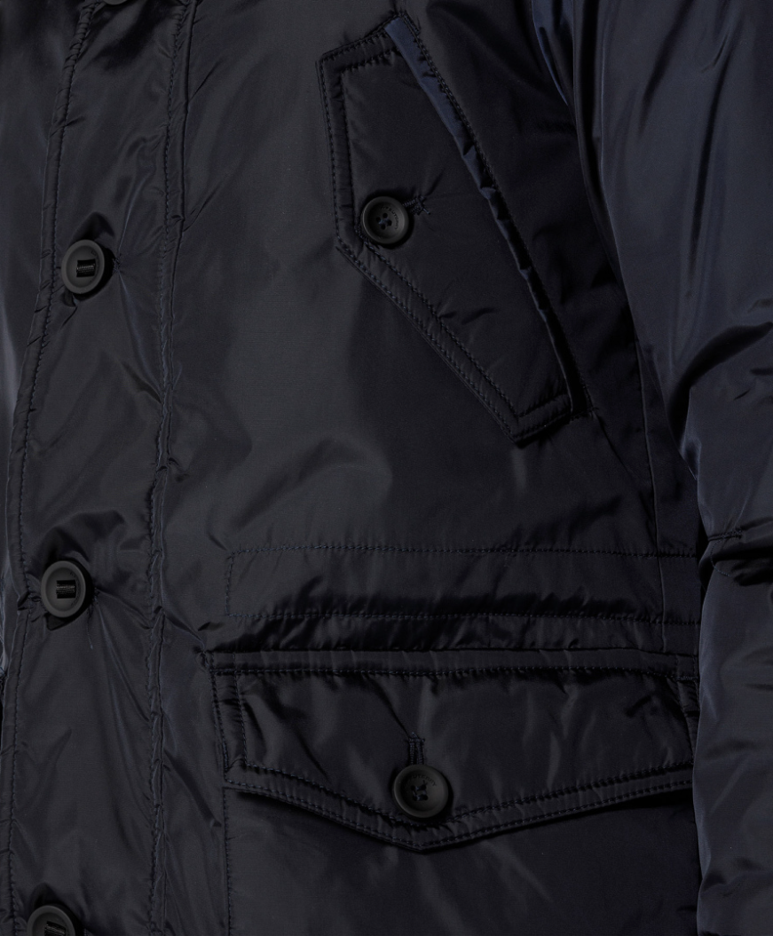 Peuterey Man Parka Hasselblad Krp Fur Black
