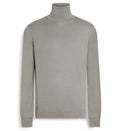 Emilio Romanelli Man Knit Turtleneck Gauge Grey