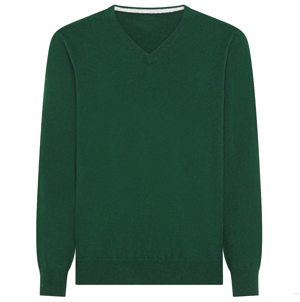 maglia scollo V finezza 12