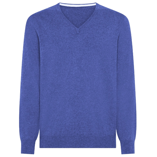 maglia scollo V finezza 12