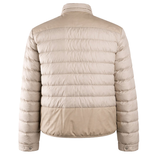 Add Man Down Jacket Quilted White