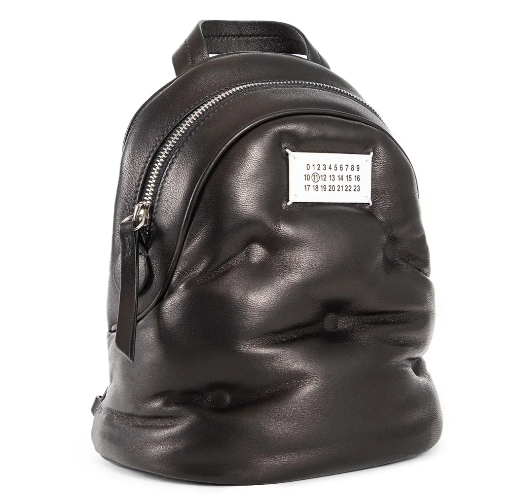Maison Margiela Woman Black Rucksacks