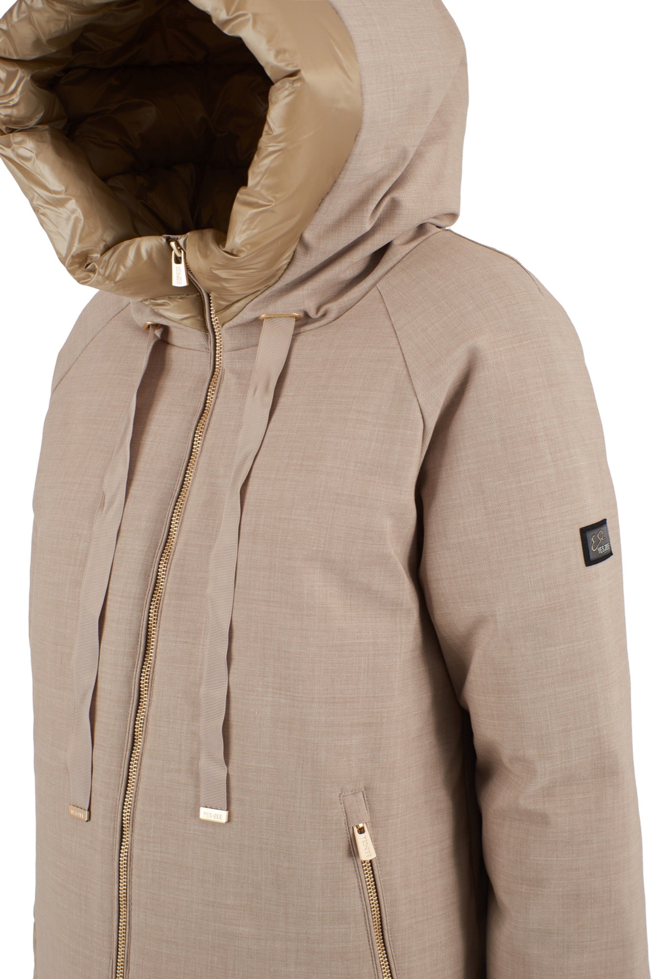 Yes Zee Woman Beige Jackets