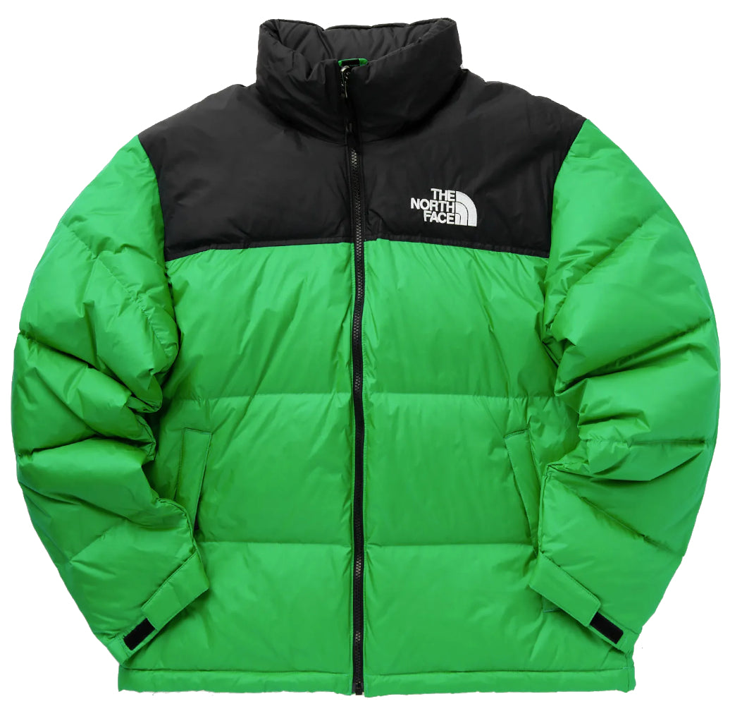 96 retro nuptse jkt optic emerald