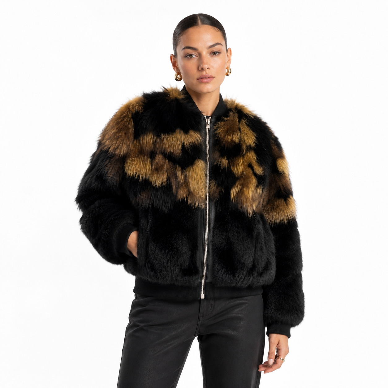 Moose knuckles Woman Pelliccia Fur Jackets Nro
