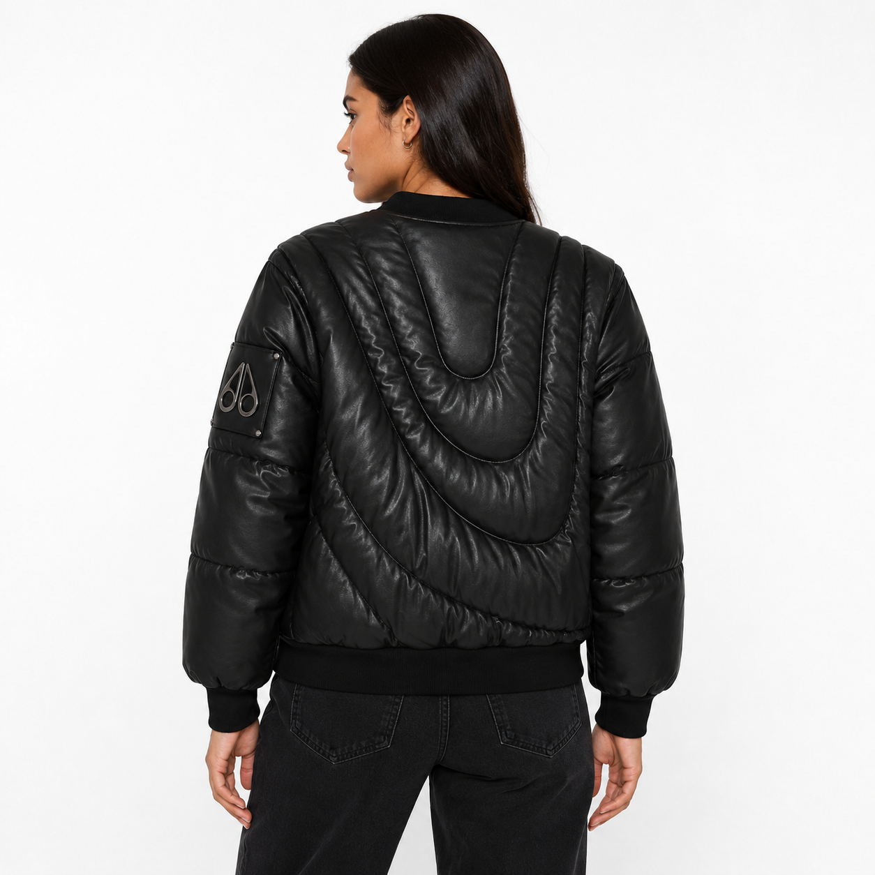 Moose knuckles Woman Jacket Padded Black
