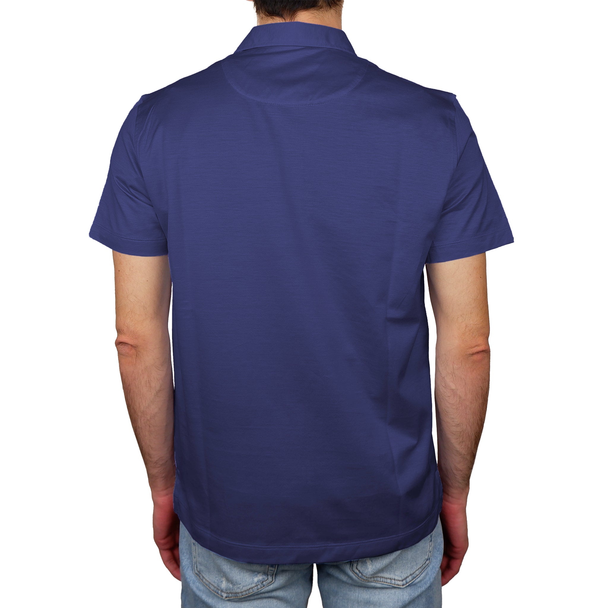 Loro Piana Fabric Man Wool Shirt Light Blue