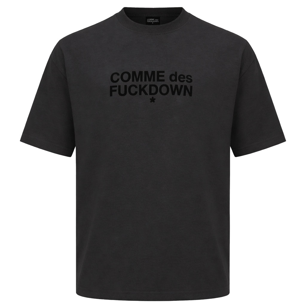 Comme Des Fuckdown Man Grey T-shirt & Top