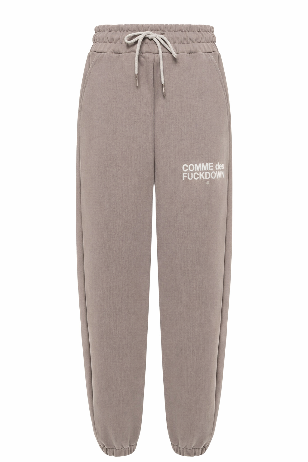 Comme Des Fuckdown Woman Grey Trousers