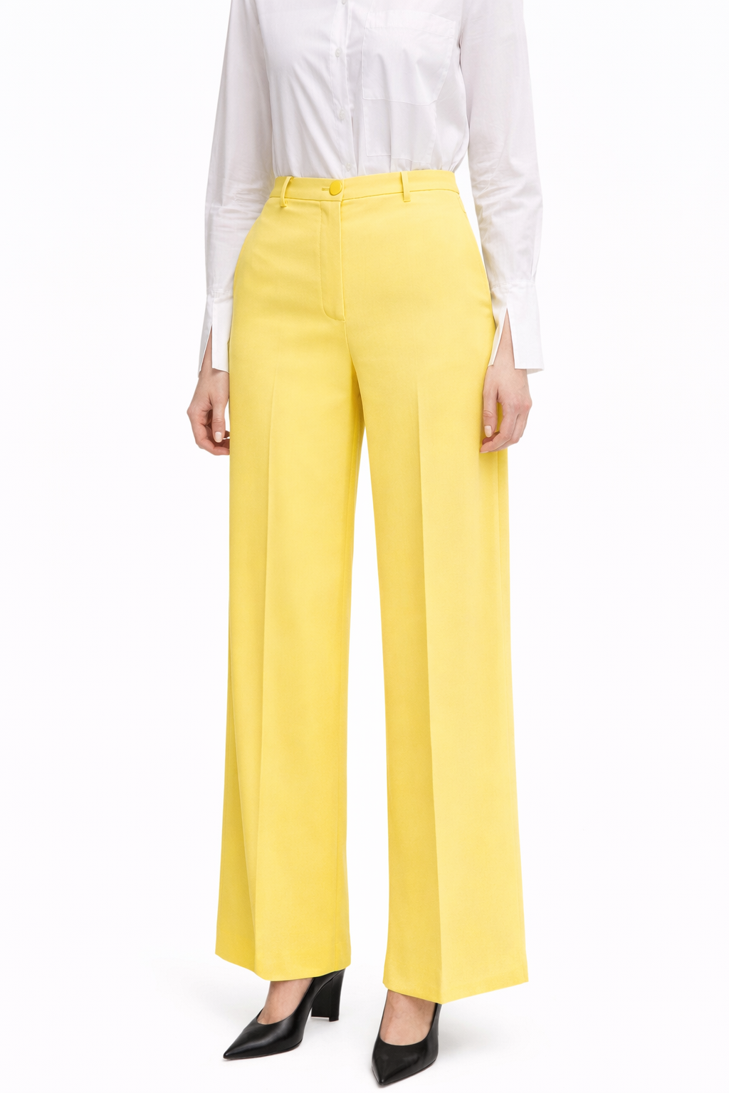 Patrizia Pepe Woman Yellow Trousers