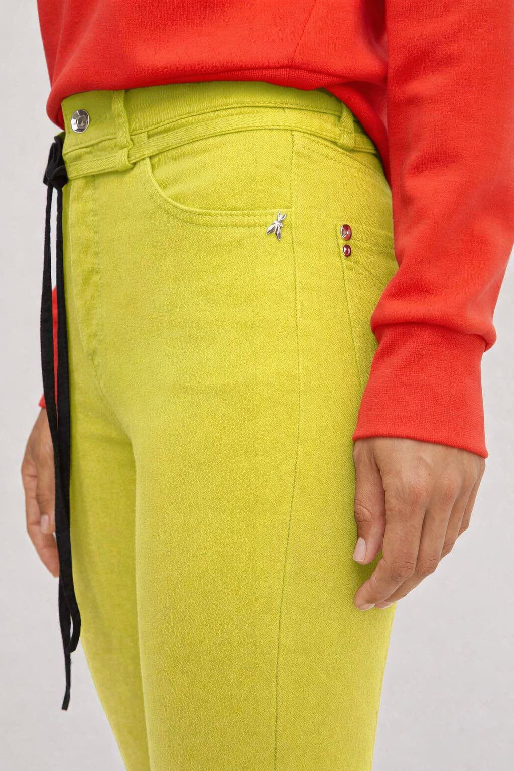 Patrizia Pepe Woman Yellow Trousers