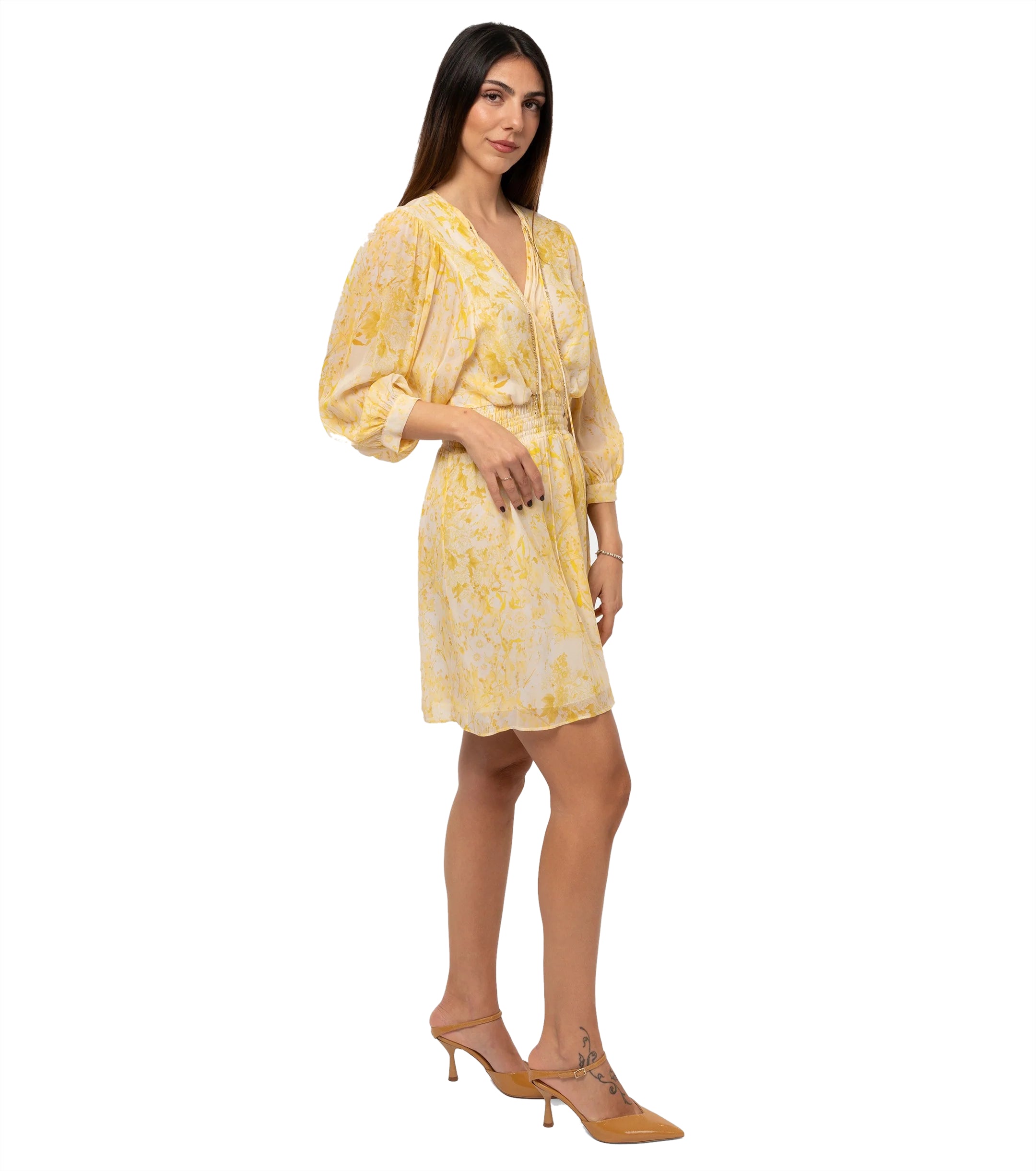 Patrizia Pepe Woman Yellow Dress