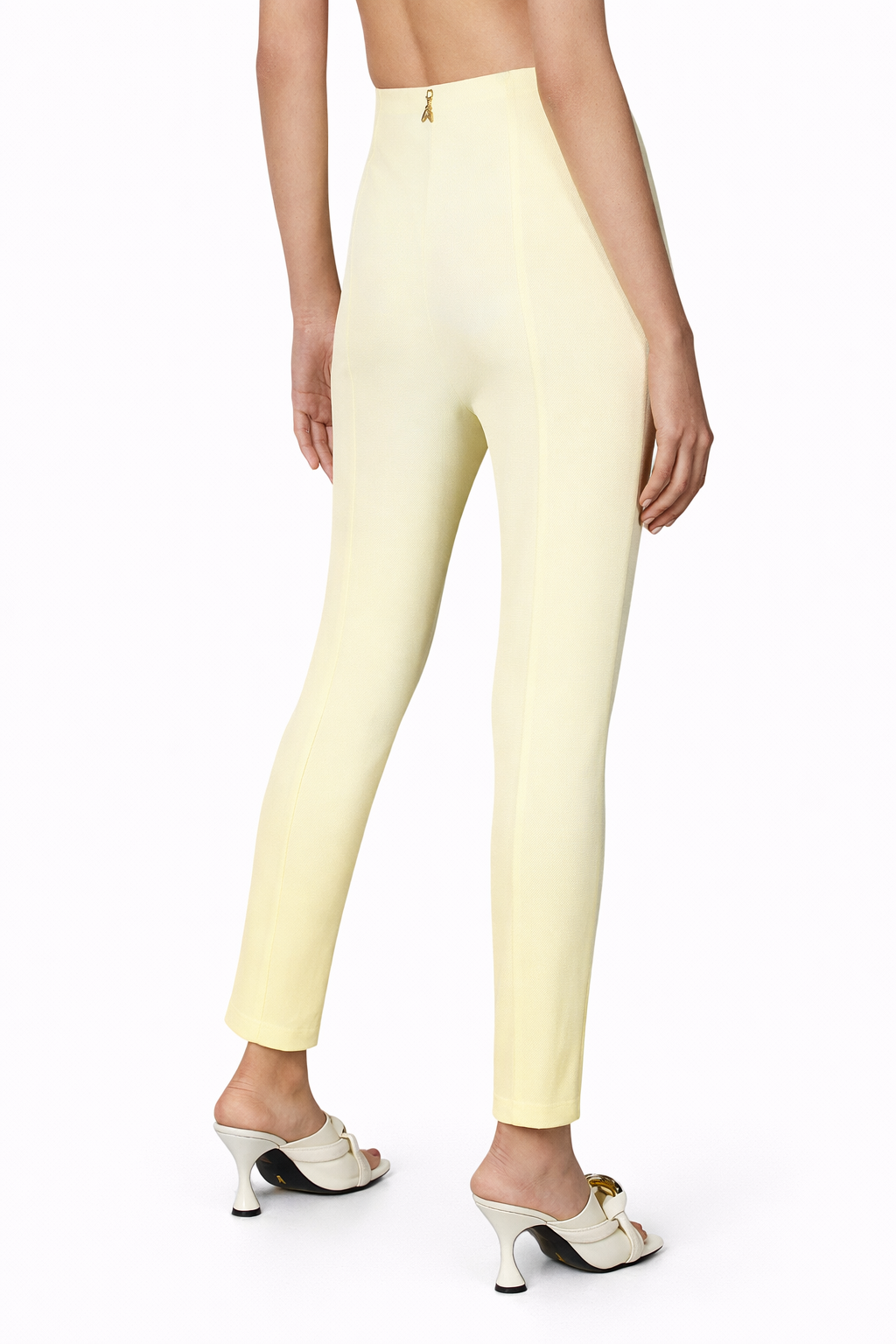 pantaloni coconut white