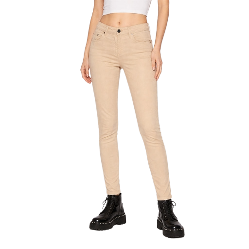 pantaloni beige