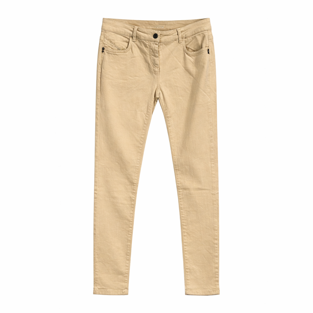 pantaloni beige