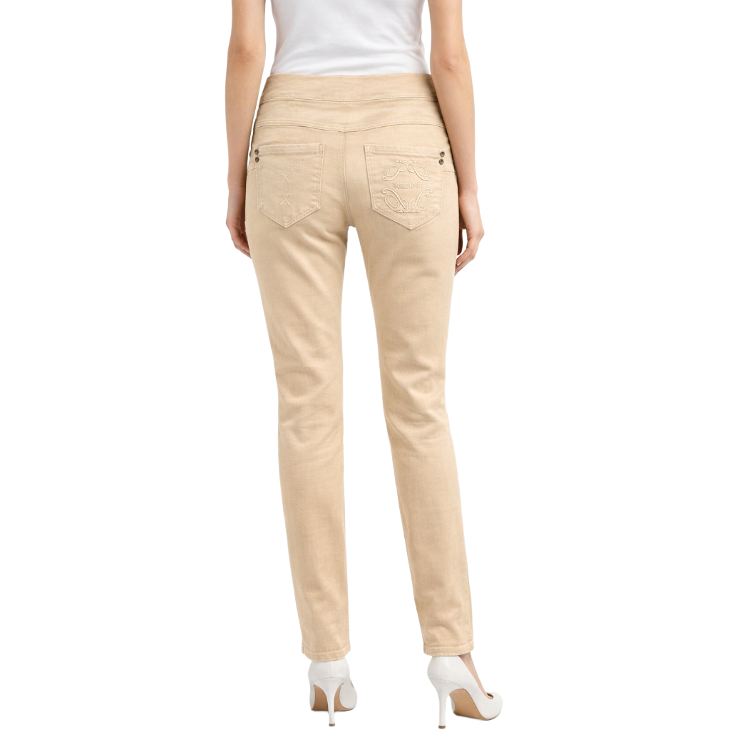 pantaloni beige